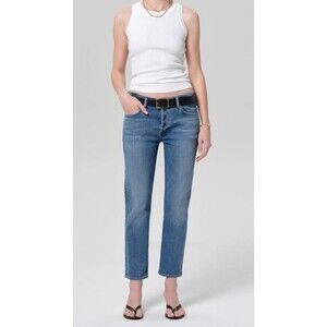 Citizens Of Humanity Jeans Womens 30 Blue Emerson Slim Boyfriend Button Fly